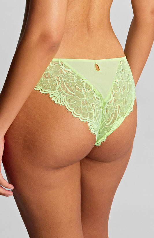 Panache Cherie Brazilian Brief - Neon Lime
