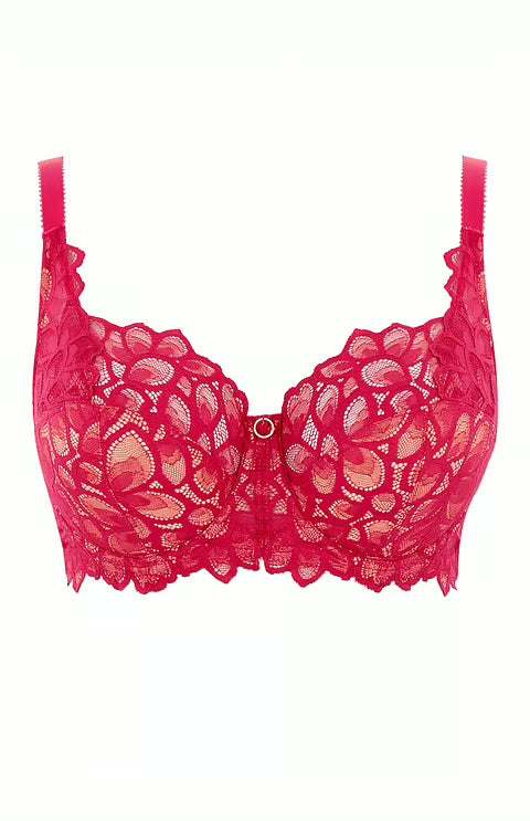 Panache Allure Full Cup Bra - Raspberry