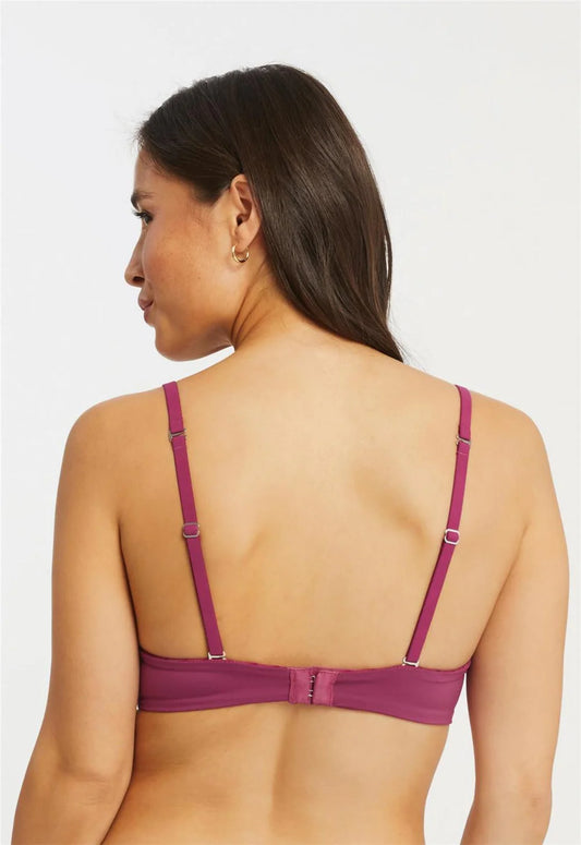 Montelle Wire-Free T-Shirt Bra - Cranberry