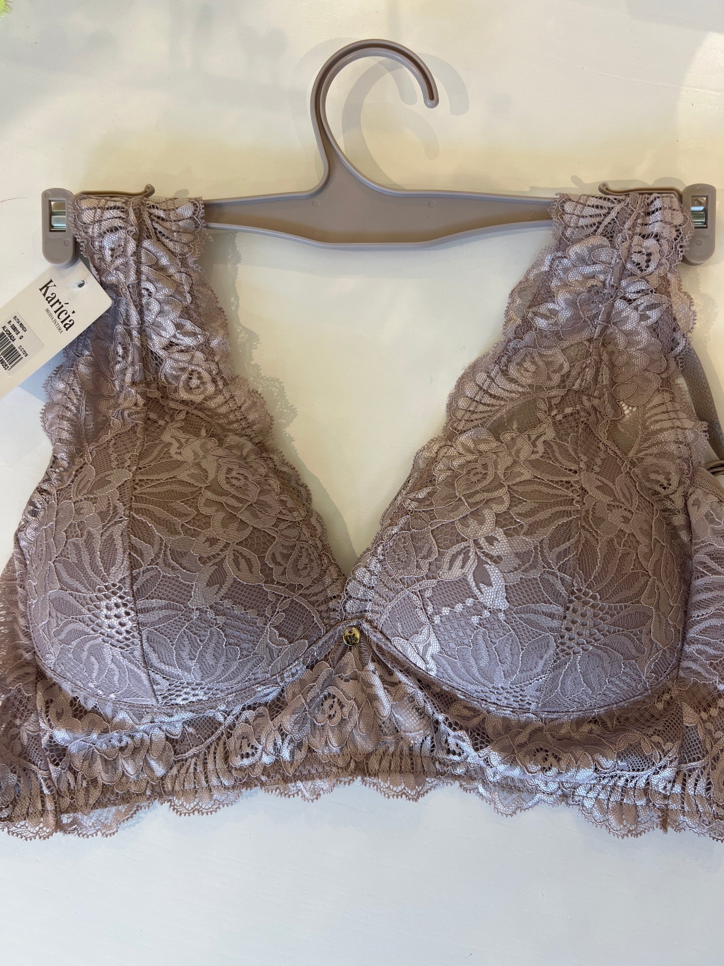 Karicia Lace Bra - Nude Rose