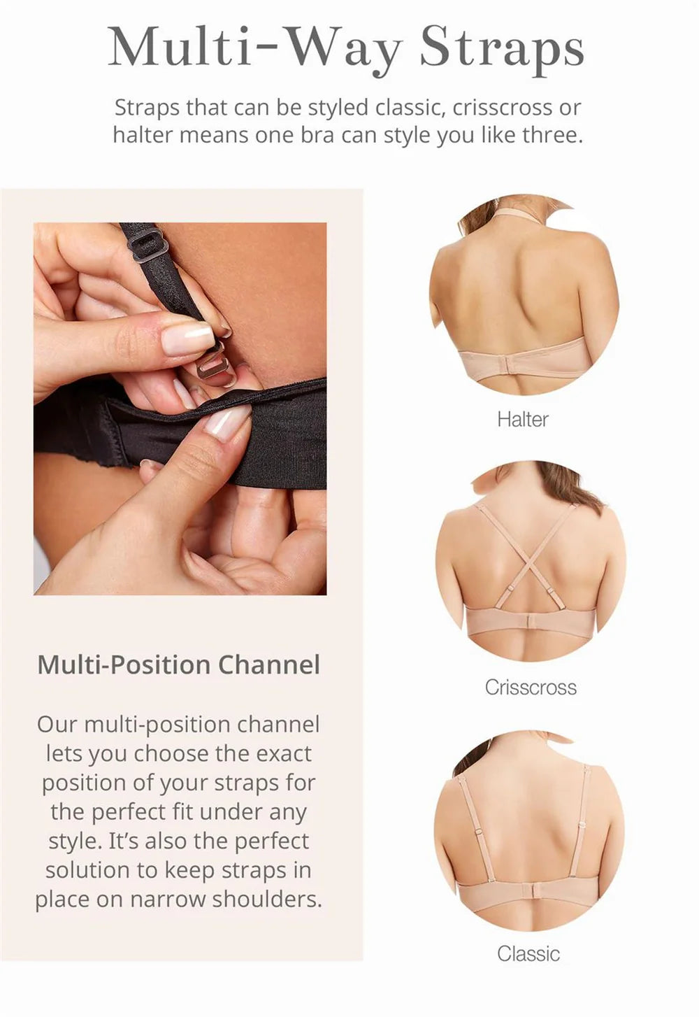 Montelle Wire-Free T-Shirt Bra - Almond Spice