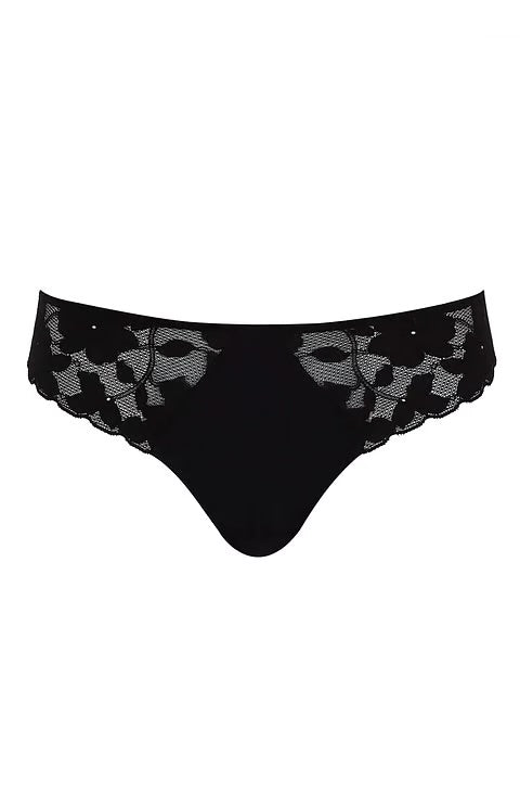 Panache Amour Brazilian Brief - Black