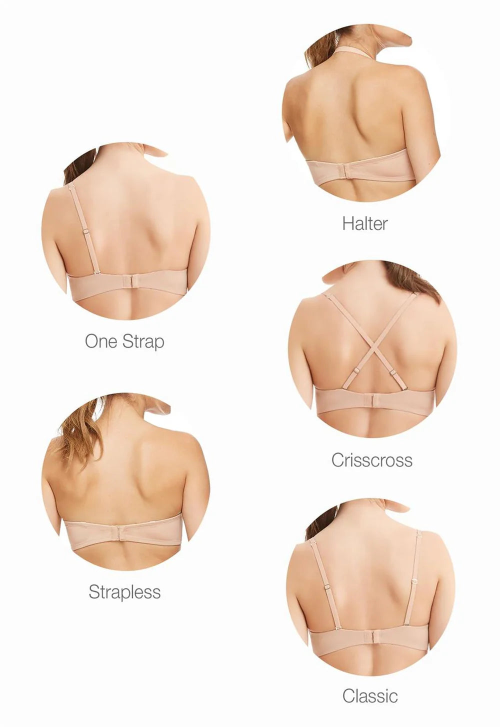Montelle Strapless Bra - Sand