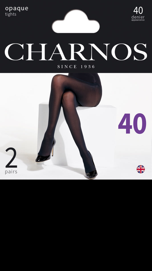 Charnos 40 Denier Tight - Navy