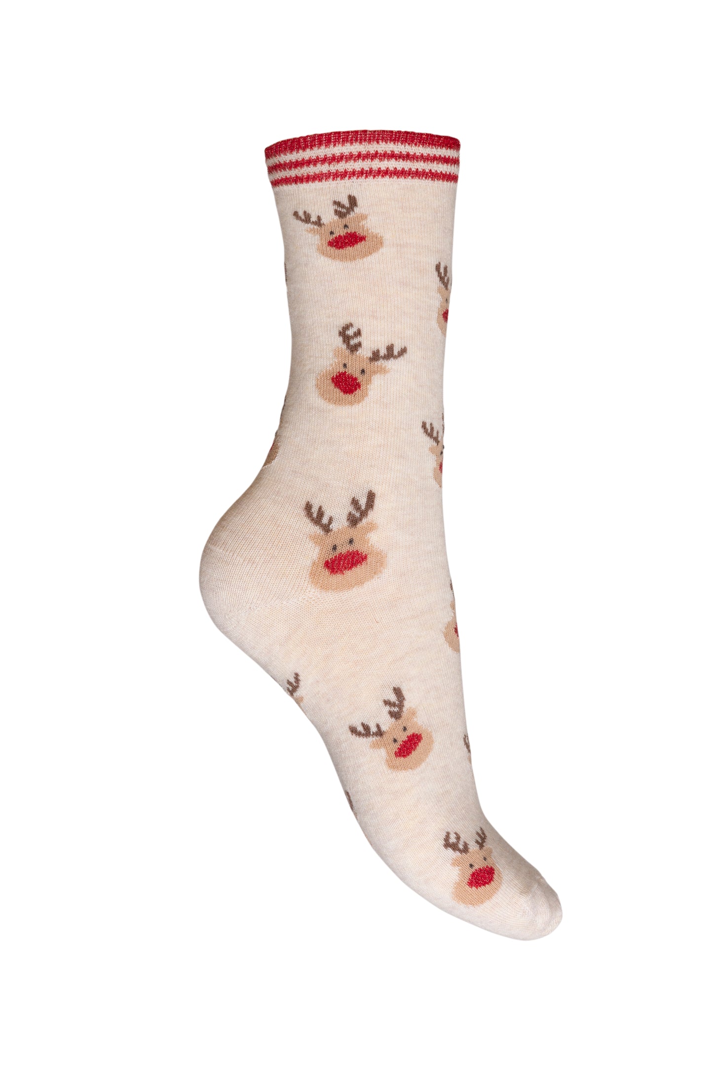 Charnos Reindeer Sock - Beige