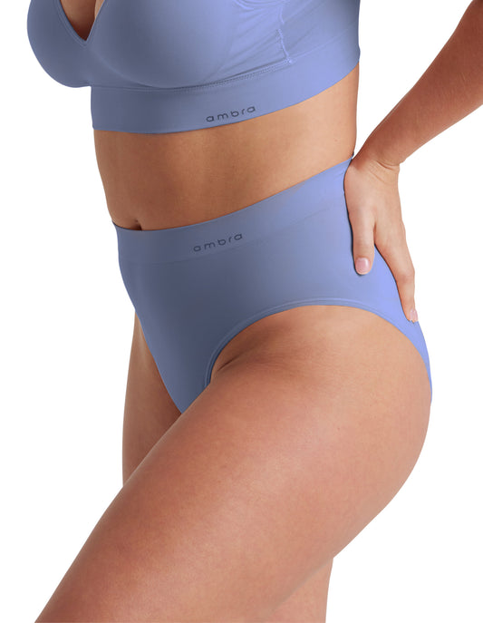 Bondi Bare Hi Cut Brief - Midnight Blue