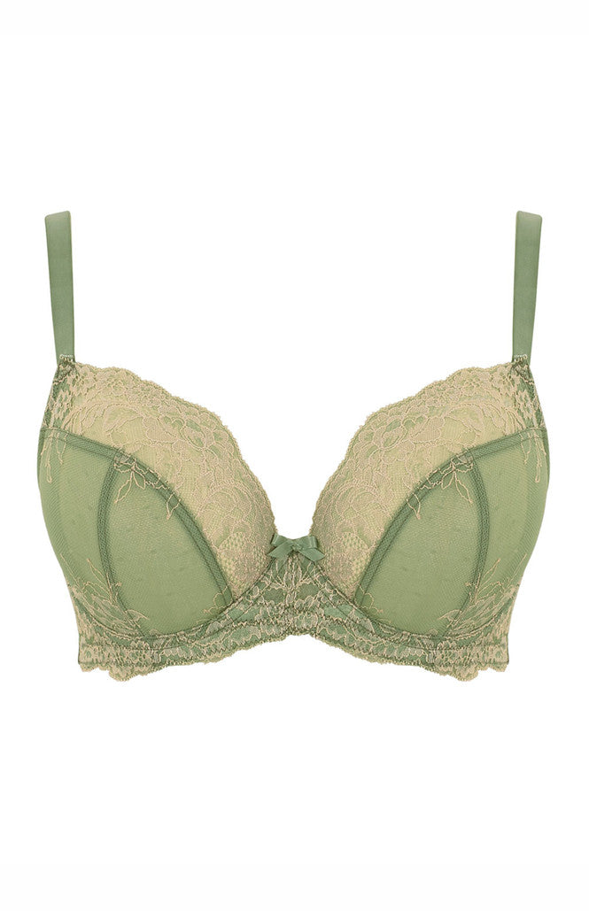 Panache Ana Plunge Bra non-padded - Sage Green