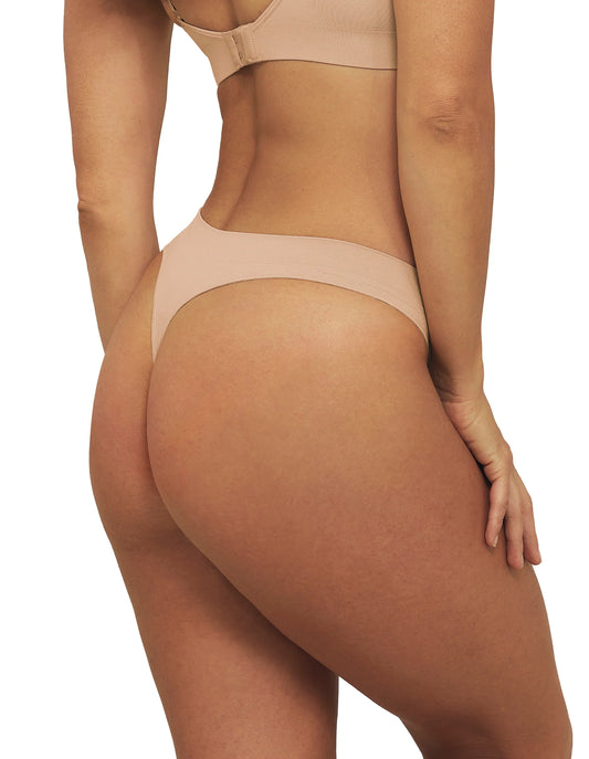Bondi Bare Essentials G-String Brief - Rose Beige Thong