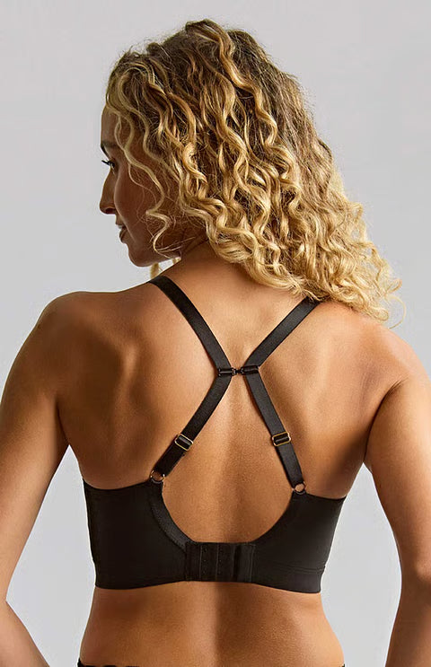 Panache Amour Non Wired Black/Pecan Bra