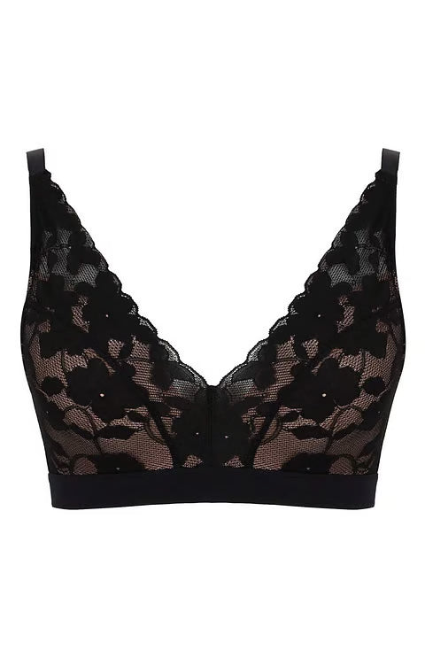 Panache Amour Non Wired Black/Pecan Bra