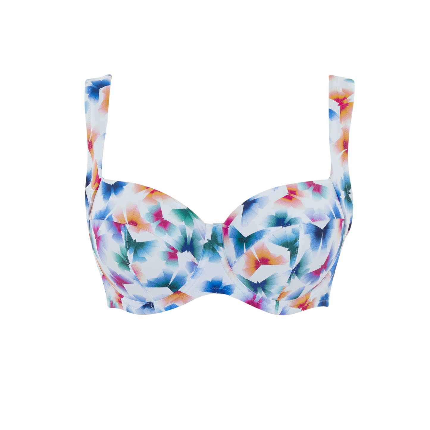 Panache Olivia Full Cup Bikini Top - Flutter Print