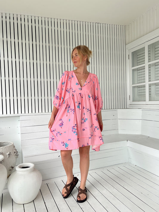 Jaase Wild Berry Print Adela Midi Dress