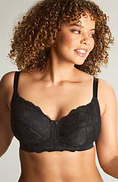Panache Rocha Non Wired Bra-Black