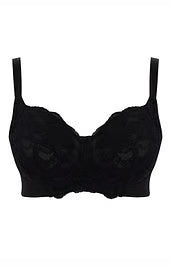 Panache Rocha Non Wired Bra-Black