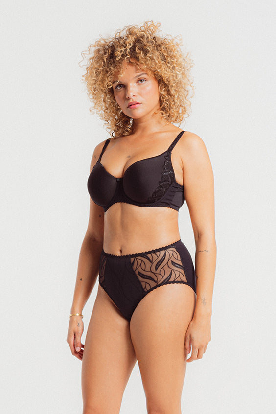 Louisa Bracq Julia Rio Brief - Noir