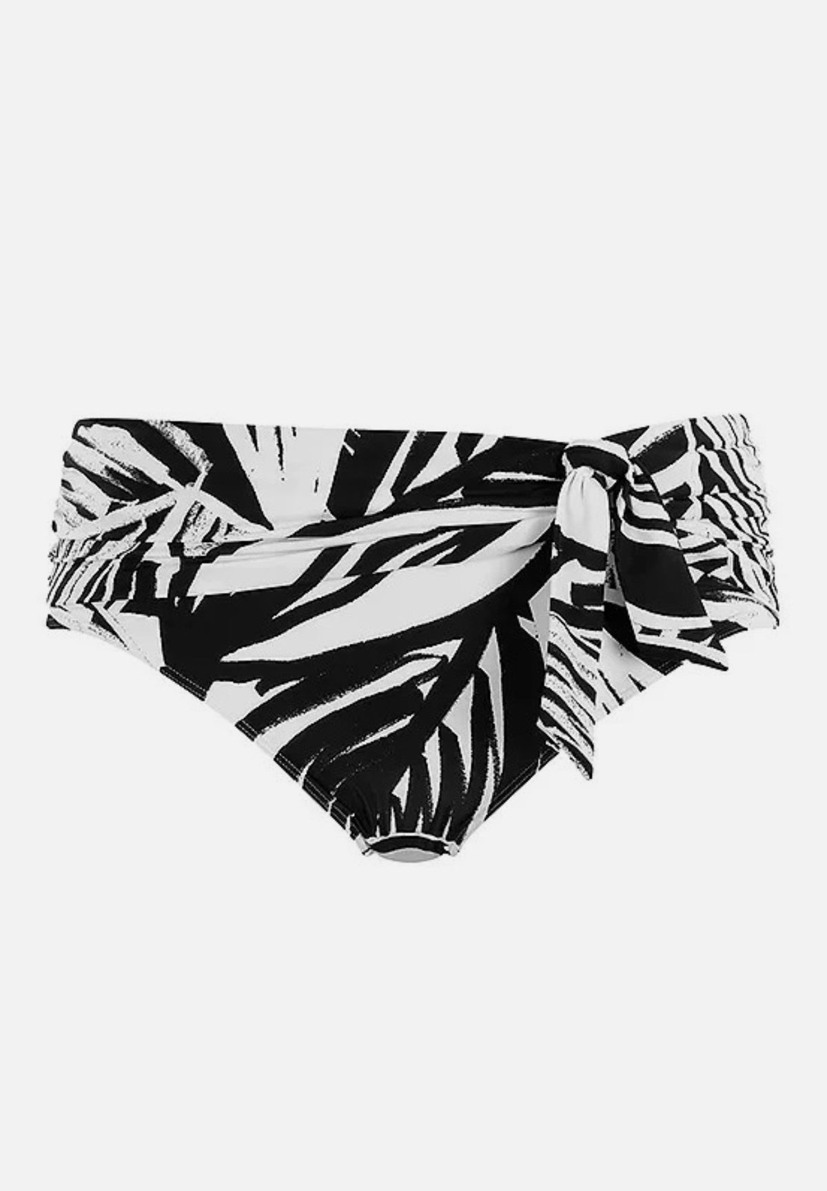 Panache Seychelles Midi Tie Bikini Brief – Mono Print