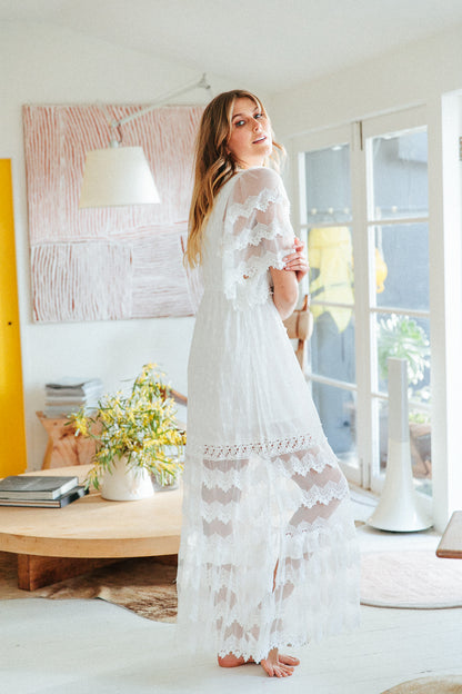 Jaase - Bungalow White - Maxi Dress