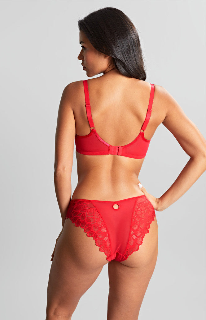 Panache Allure Balcony Bra - Ruby Red