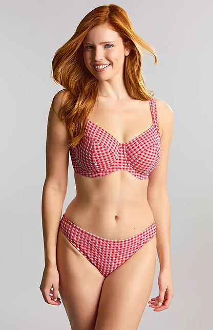 Panache Olivia Full Cup Bikini - Red Gingham