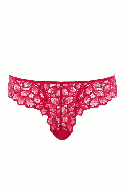 Panache Allure Brazilian Brief - Raspberry