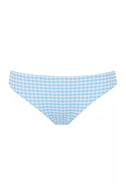 Panache Classic Bikini Bottoms - Sky Blue Gingham