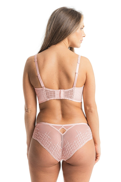 Louisa Bracq Tweegy Shorty - Nude Rose