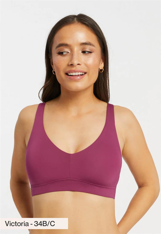 Montelle Mysa Cup Sized Bralette - Cranberry