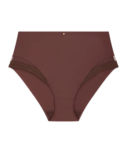 Aubade High Waist Brief - Sepia