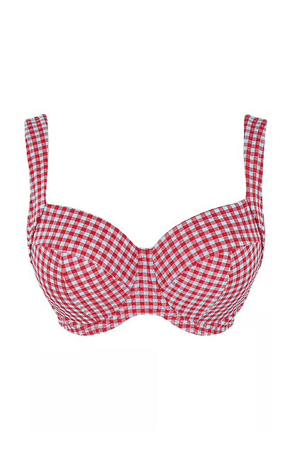 Panache Olivia Full Cup Bikini - Red Gingham