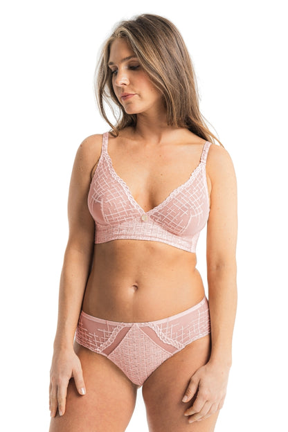 Louisa Bracq Tweegy Shorty - Nude Rose