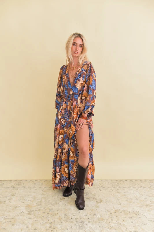 Jaase - Tierra Print - Catalonia Maxi Dress