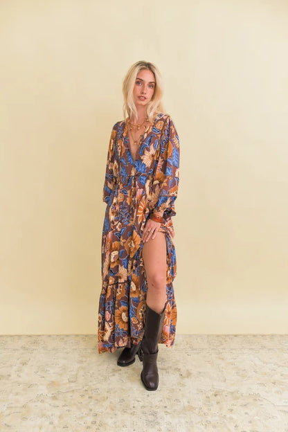 Jaase - Tierra Print - Catalonia Maxi Dress