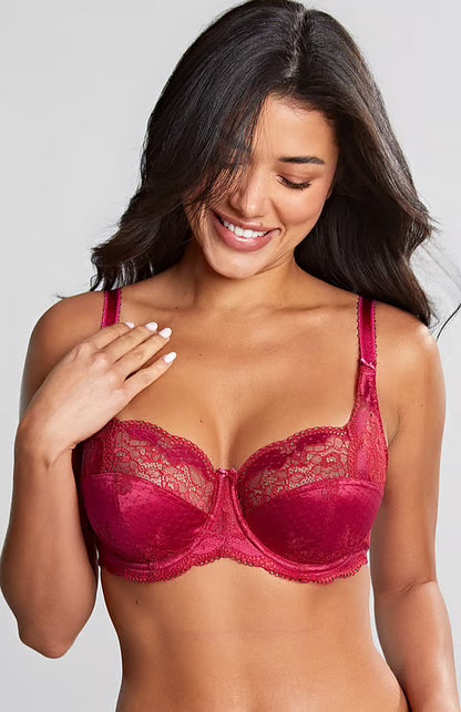 Panache Clara Full Cup Bra - Orchid/Red (Copy)