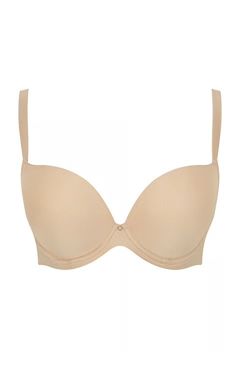 Panache Faith Moulded Plunge Bra - Latte