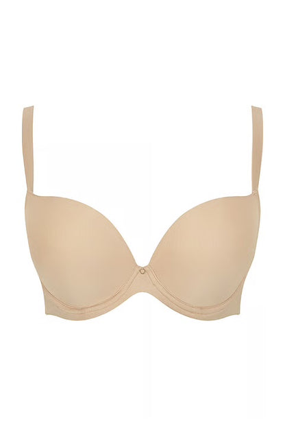 Panache Faith Moulded Plunge Bra - Latte