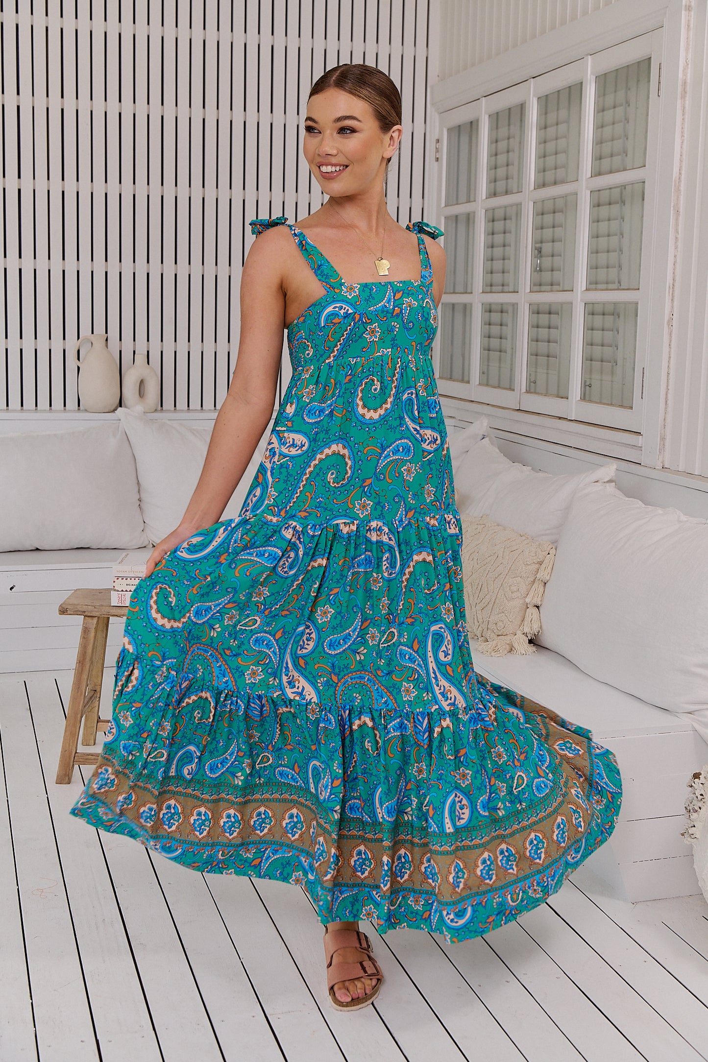 Jaase - Rumours Print - Marley Maxi Dress