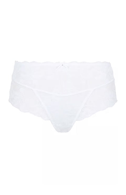 Panache Evangeline Deep Brief Knickers - White