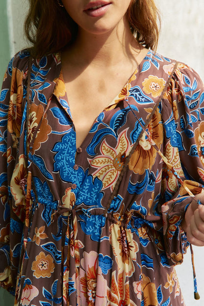 Jaase - Tierra Print - Catalonia Maxi Dress
