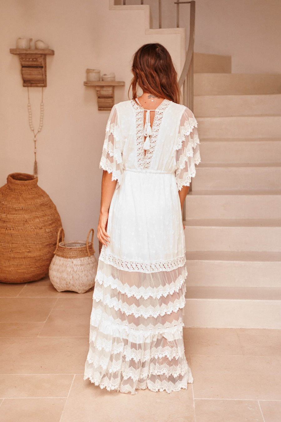 Jaase - Bungalow White - Maxi Dress