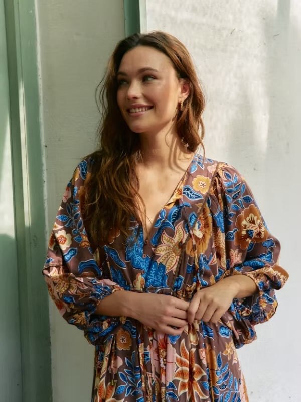 Jaase - Tierra Print - Catalonia Maxi Dress