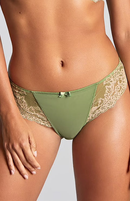 Panache Ana Brazilian Brief - Sage/Sand