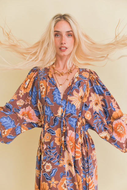 Jaase - Tierra Print - Catalonia Maxi Dress