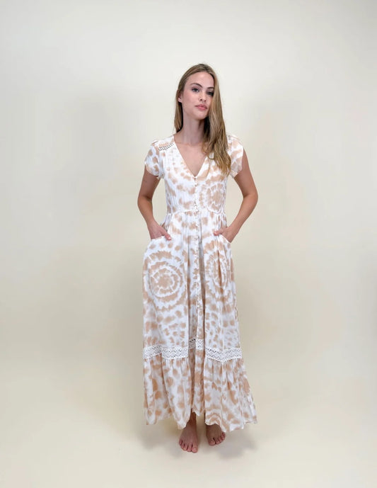 Jaase - Desert Dreamer Print - Carmen Dress
