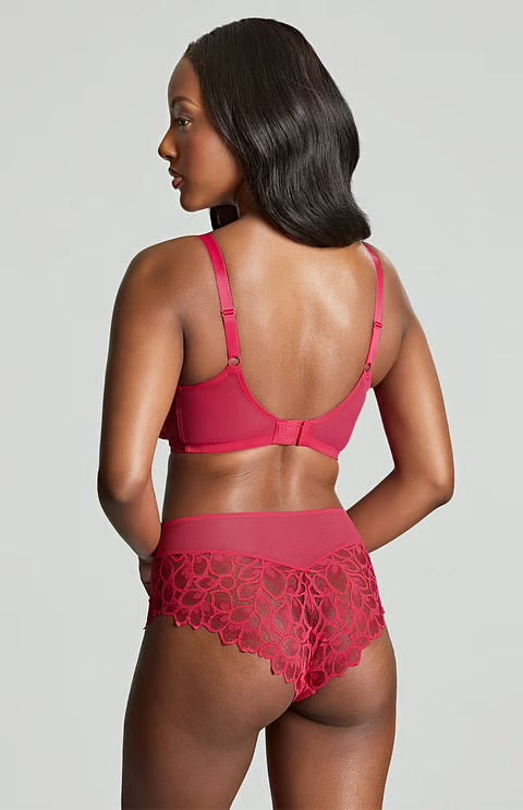 Panache Allure Brazilian Deep Brief - Raspberry