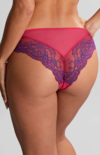 Panache Ana Brazilian Brief - Orchid/Indigo