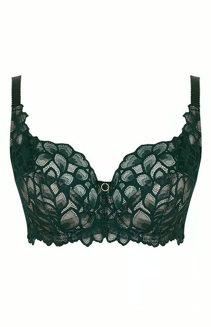 Panache Allure Full Cup Bra - Forest Green