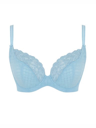 Panache Envy Plunge Bra non-padded - Sky Blue