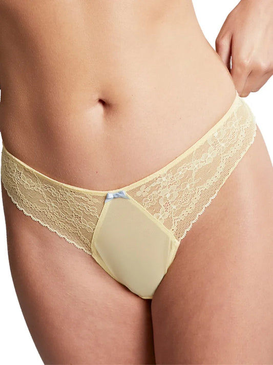 Alexis Brazilian Brief - Lemon Yellow - Cleo by Panache