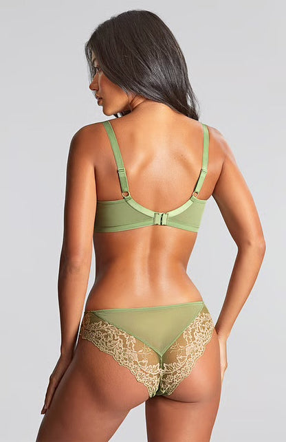 Panache Ana Brazilian Brief - Sage/Sand
