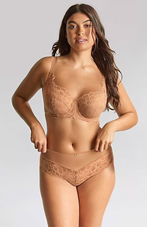 Panache Allure Deep Brief - Honey